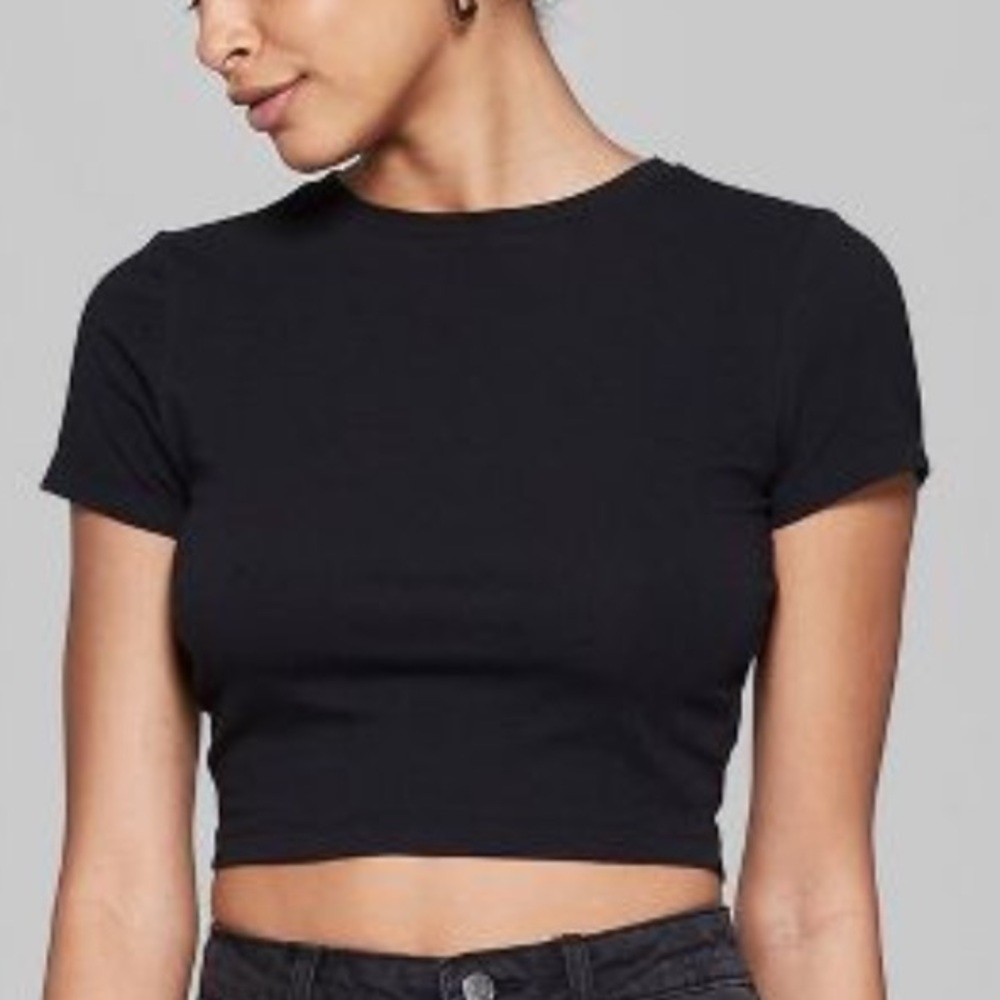 target cropped shirt